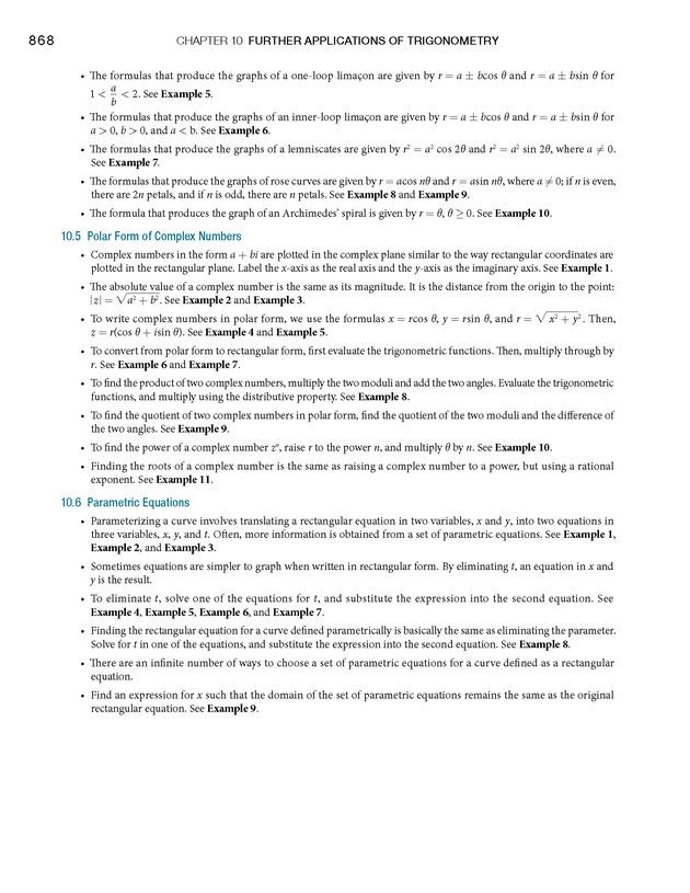 Algebra and Trigonometry - Front Matter 886